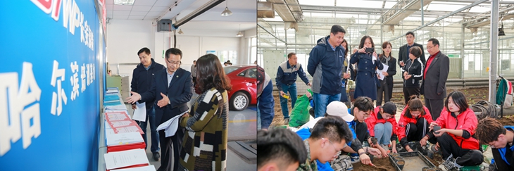 省教育厅专家组来我院审核《高等职业教育创新发展行动计划（2015-2018）》项目