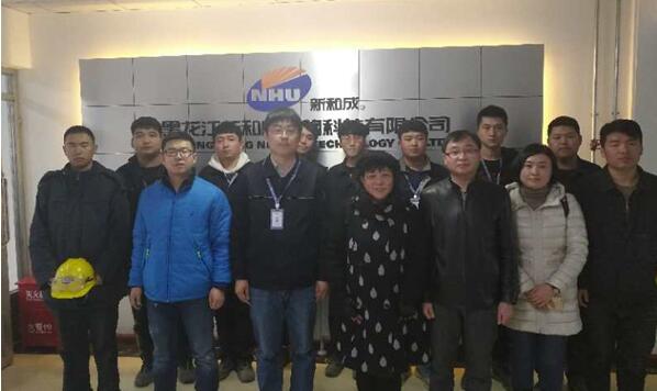 自动化党支部深入企业考察、洽谈合作