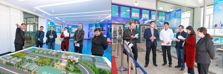 省教育厅专家组来我院审核《高等职业教育创新发展行动计划（2015-2018）》项目